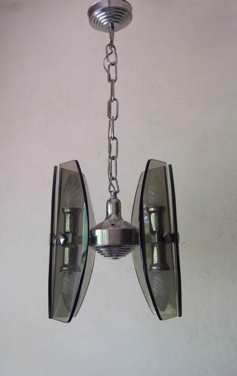 4 lightchandelier 1960/'s . star wars VINTAGE RETRO SCANDINAVIAN space age