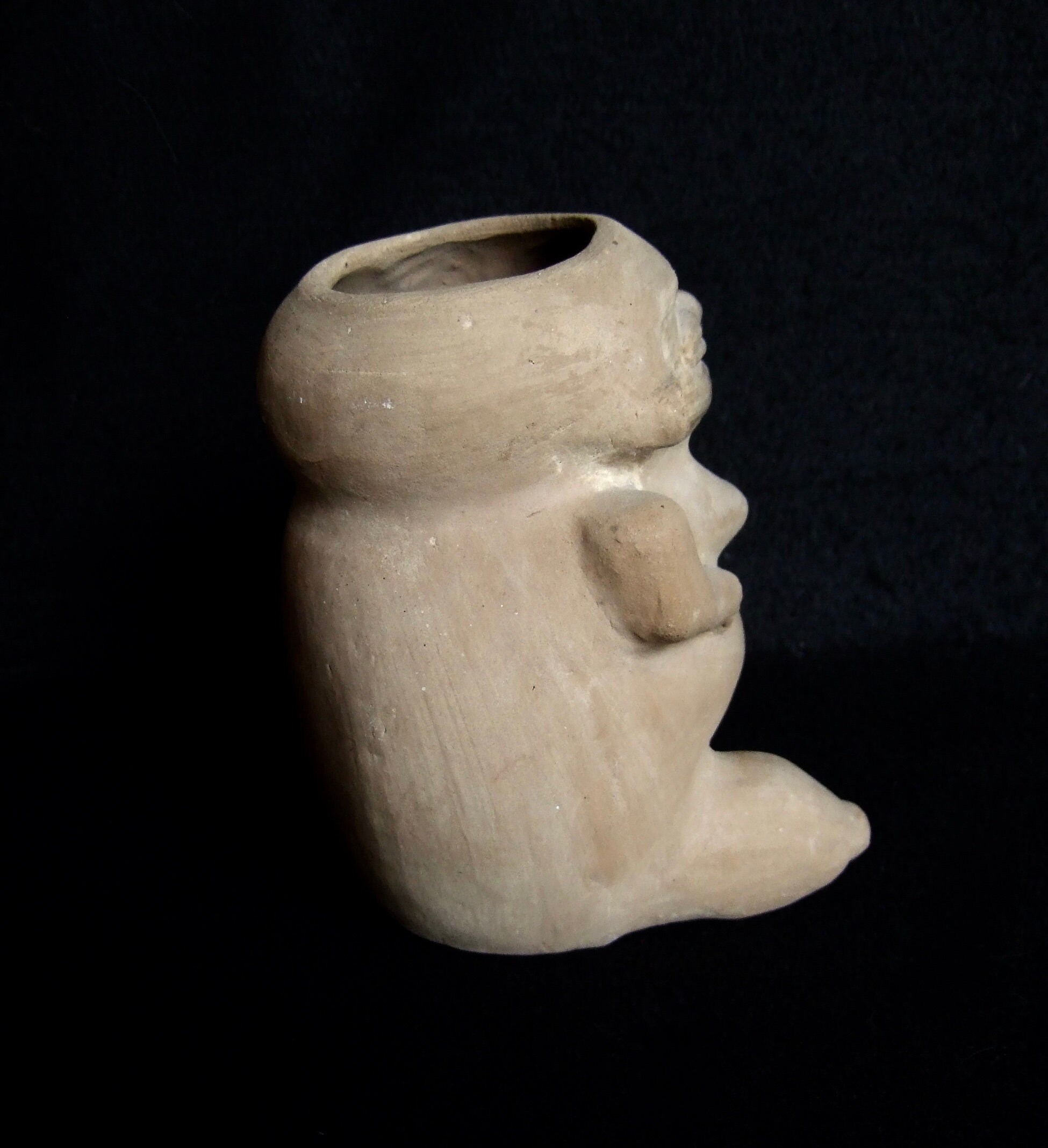 PRE COLUMBIAN TERRACOTTA Female Fertility Figure Large Etsy