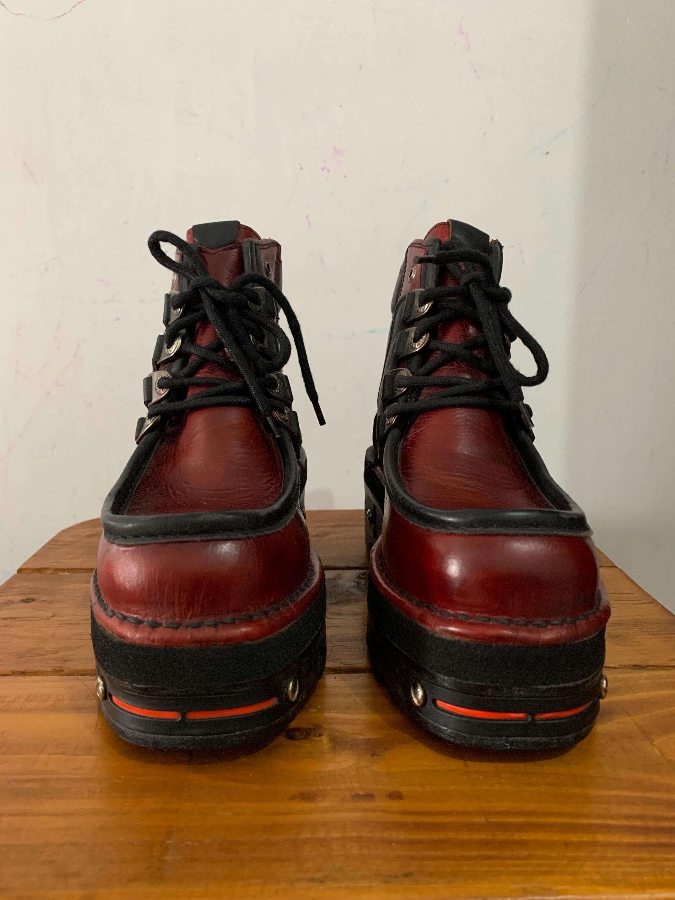 new rock レア Vintage New Rock Shoes - Etsy