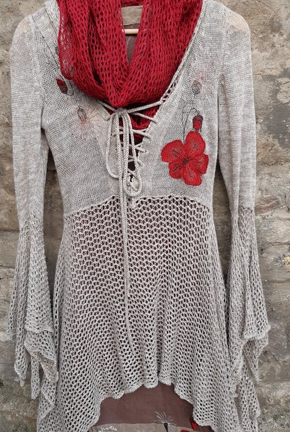 Ropa de lino en flores sale