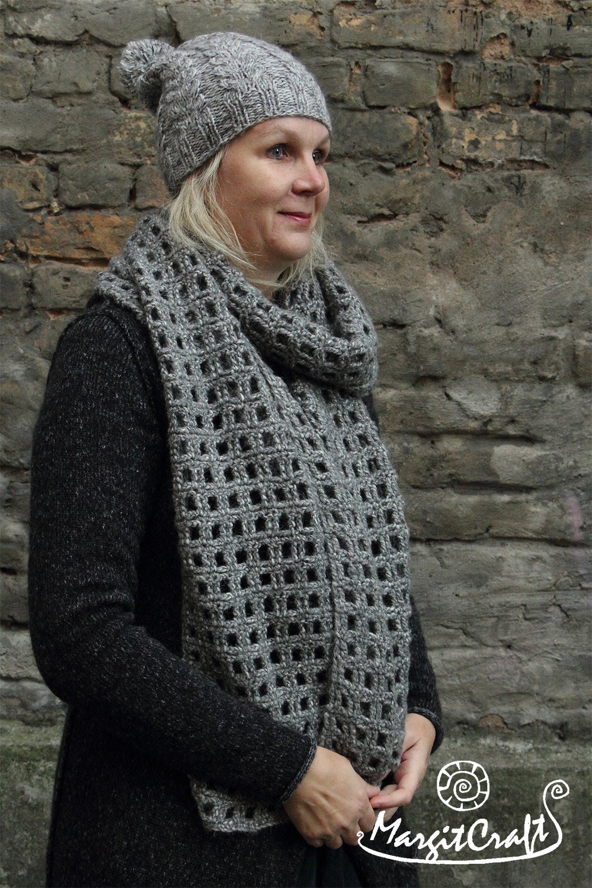 Maglia Sciarpa Con Le Mani Tutorial Sciarpa Scialle A Maglia