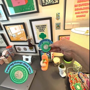 Minted for Change Coin Holder Patch