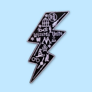 Wizards Unite, Embroidered Iron-on patch