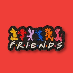 Disney Friends Embroidered Iron-on patch