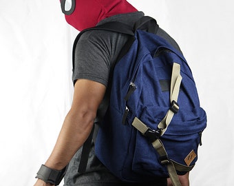 Black spiderman backpack sales