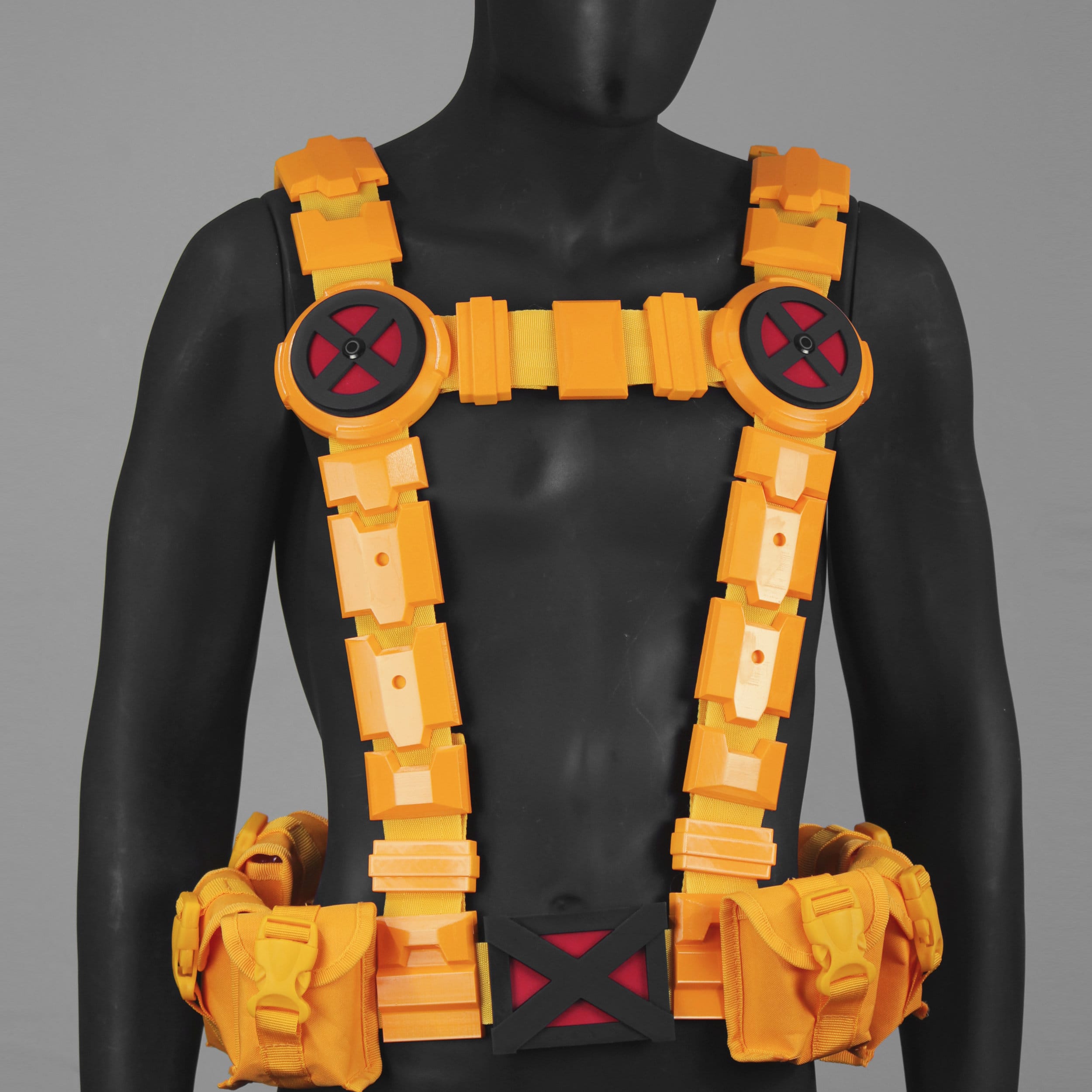 【I AM MARI】24FW★ Marvel Square H-Line OP (Belt set) Marvel X-Men F79725L0, 4 lat(a), Czarny, Niebieski,