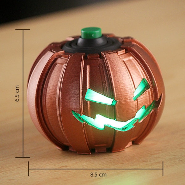 Green goblin bombs - pumpkin Spider