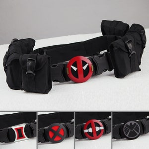 x-men - deadpool utility belt black v2