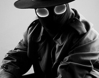Spider Noir - LED Goggles - Mask - hat