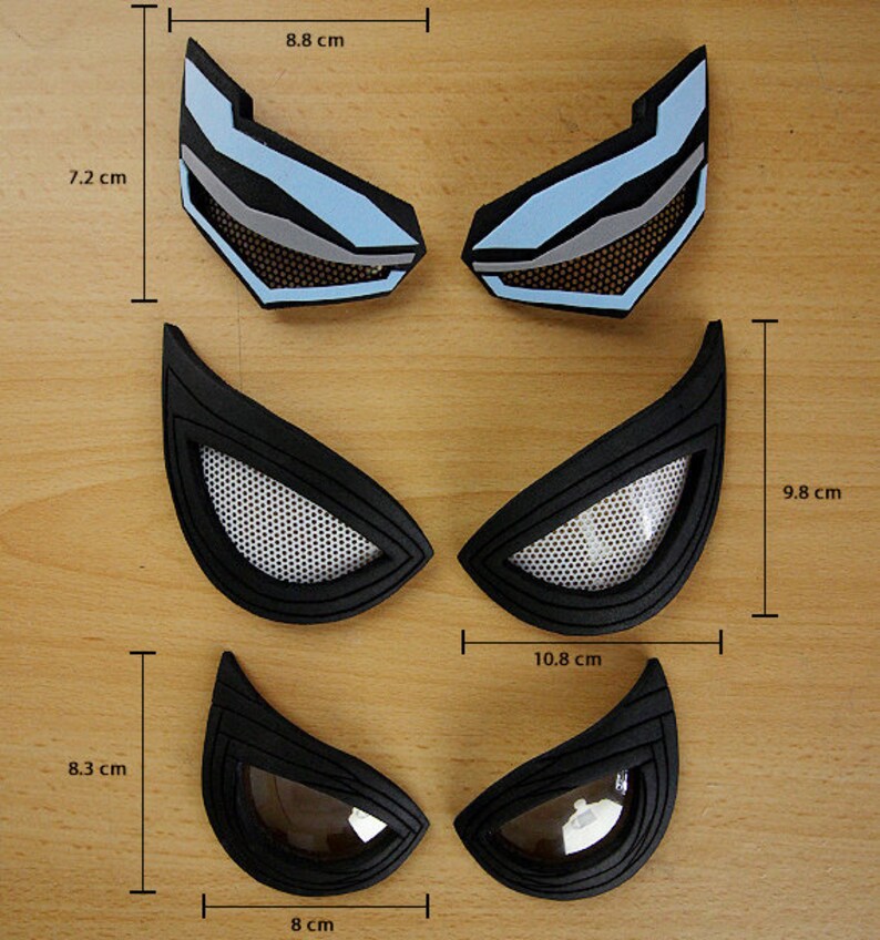 Spider Man Lenses Template