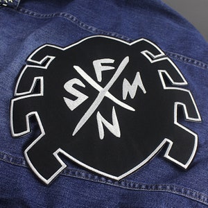 Spider Punk Sew-on Patch