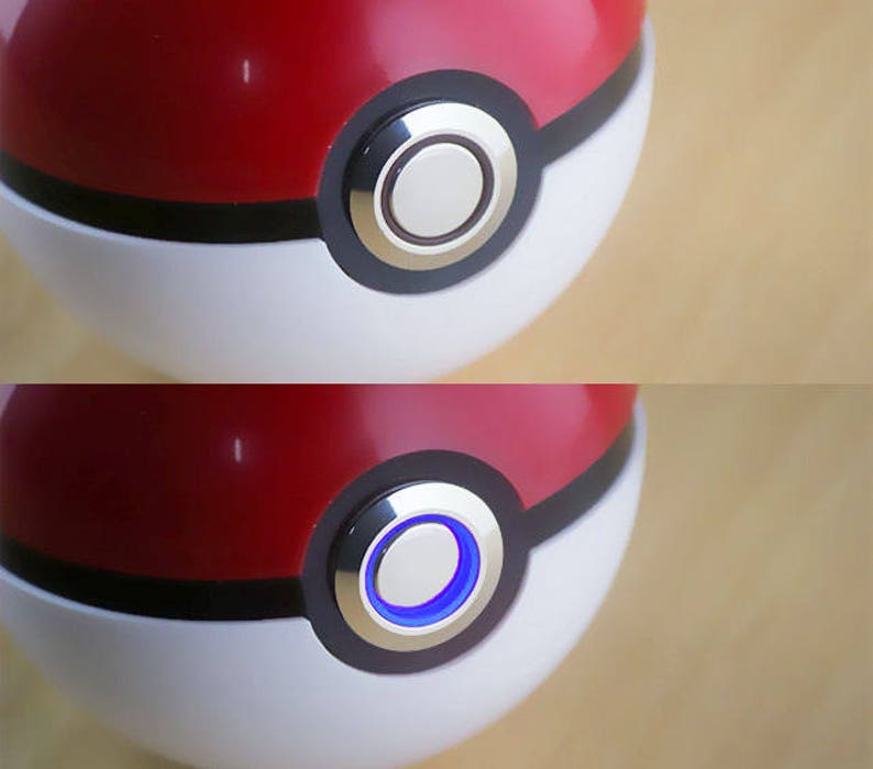 Pokeball Pokemon Pikachu, realistic on and off image 6