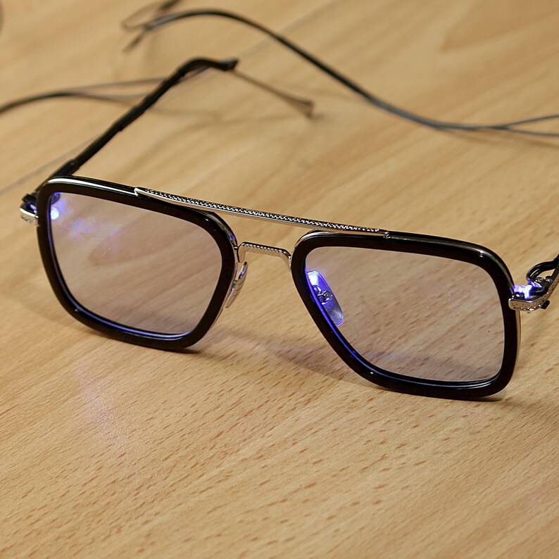 Edith Glasses / Card Stark Industries Etsy Canada