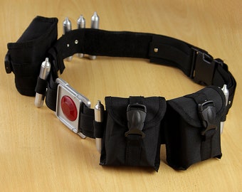 web shooter - Spiderman - Scarlet - Belt and Anklets - option color Black