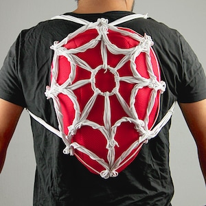 Zaino Spiderman Rosso - bianco