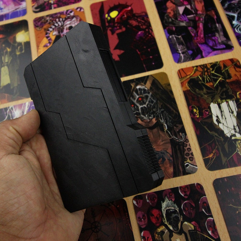 Cyberpunk Tarot Deck 22 Cards Etsy