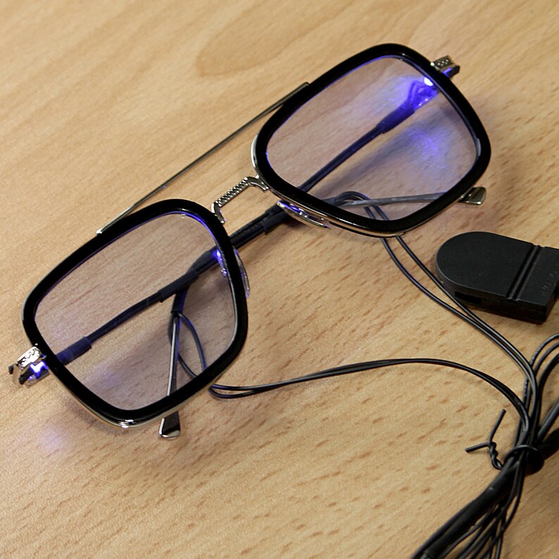 Edith Glasses / Card Stark Industries Etsy Canada