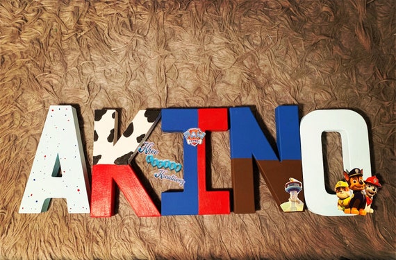 paw patrol alphabet and puzzle blocks