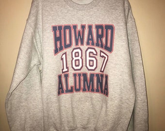 vintage howard university sweatshirt