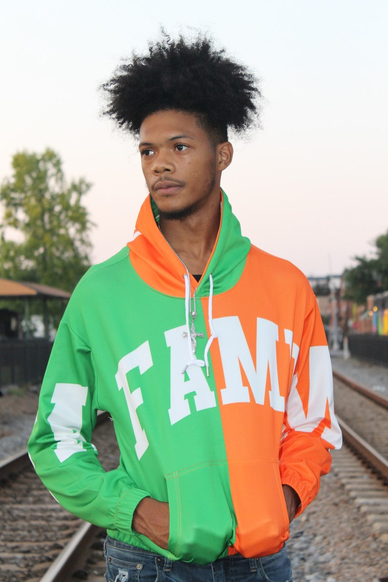 FAMU Unisex Dual Panel All Over Jersey Jacket with Hood | Etsy