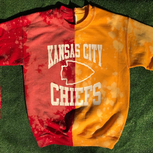 Kansas City Chiefs Cropped Zip-up Sweatshirt | Etsy