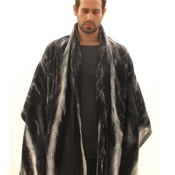 mens poncho shawl