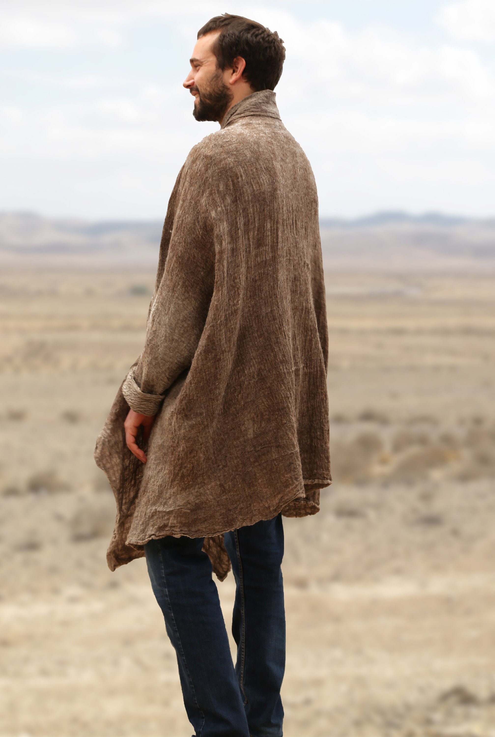 men's felted wool jacket