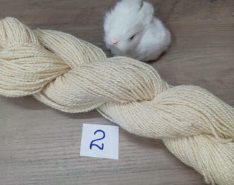 50% hilo de angora. Hilo italiano, hilo de 50g.