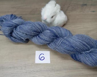 50% hilo de angora. Hilo italiano, hilo de 50g.