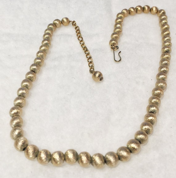 Vintage Napier Goldtone Choker Necklace circa 196… - image 2