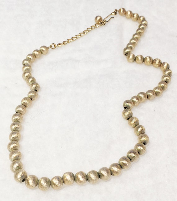 Vintage Napier Goldtone Choker Necklace circa 196… - image 1