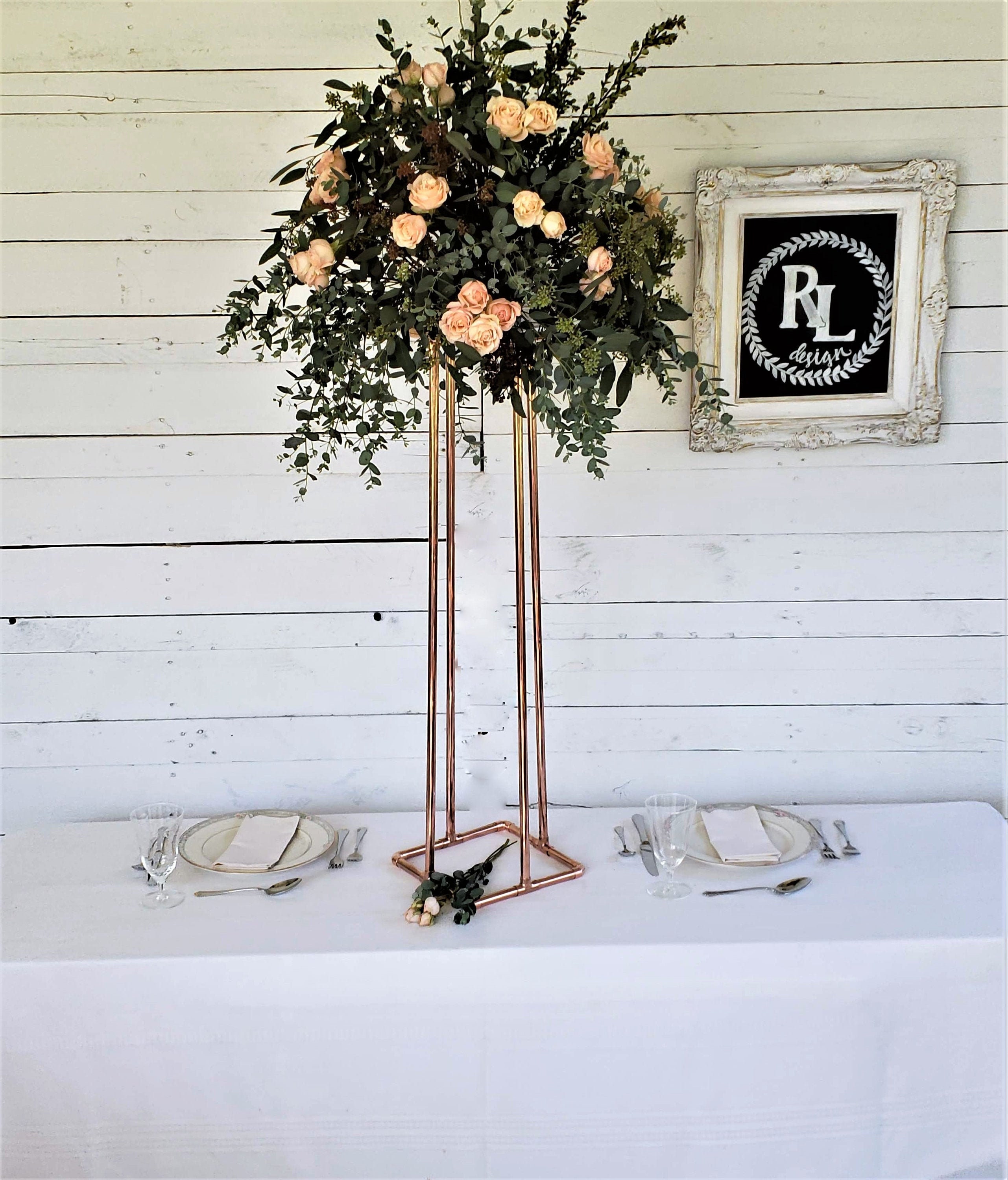 COPPER BoUQUET RiSER Slightly Tapered 8.25 top 4 | Etsy