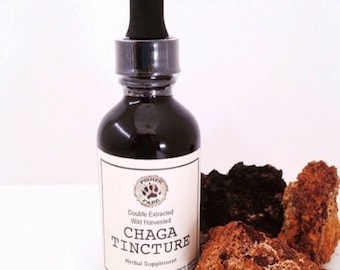 Chaga Tincture Double Extracted