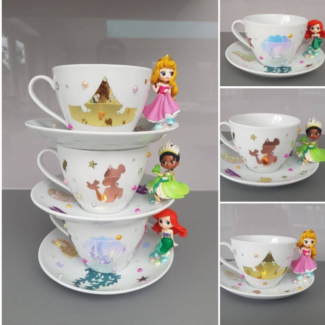 Personalised Disney Princess Aurora Tea Cup & Saucer Sleeping Etsy