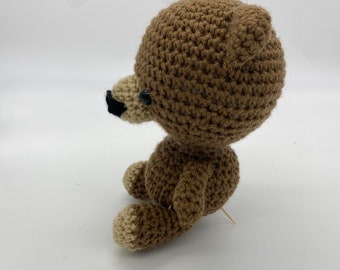 Teddy bear, stuffed animal, crochet bear