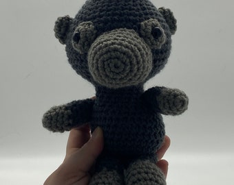 Gorilla, stuffed animal, crochet gorilla, kisd toy