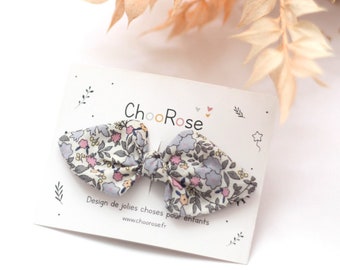 Liberty cotton barrette