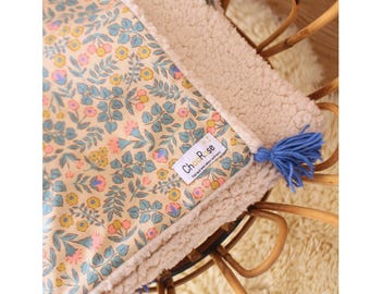 Customizable Oeko-tex baby blanket / baby fur throw