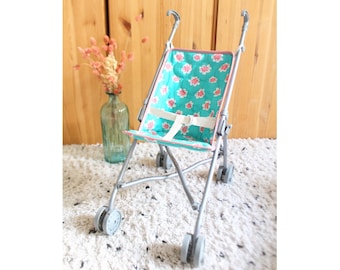 Doll stroller in double quilted gauze / Imitation children's toy - Gaïa