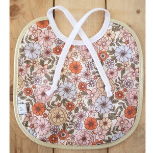 Coated cotton baby bib / Janis