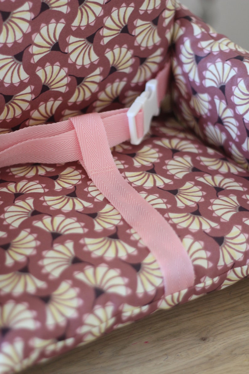 Strap for high chair cushion sold only in addition to a high chair cushion Pink