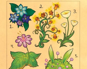 Flora of Wishfield Prints