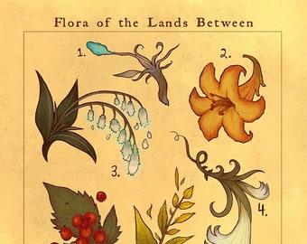 Flora of Elden Ring Prints