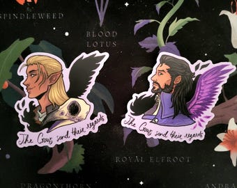 Dragon Age Crow Boys Vinyl Stickers