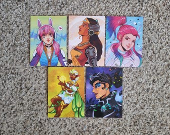 Sparkly Overwatch Mini Prints