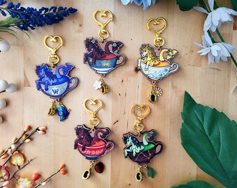 KelpTea Wood Charms