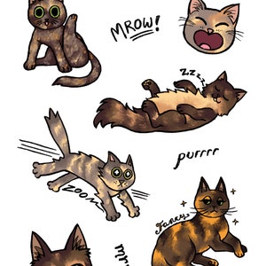 Tortitude Sticker Sheet