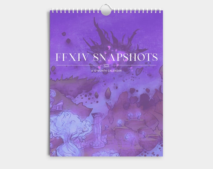 FFXIV SNAPSHOTS A 12month 2022 Calendar Etsy