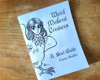 Weird Medieval Creatures Zine