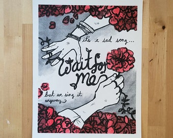 Hadestown Riso Print